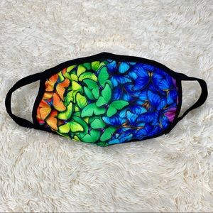 🦋Handmade Colorful Butterfly Face Mask🦋